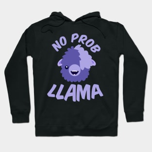 No Prob Llama Rainbow Pride Alpaca Llama Hoodie